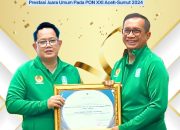 Selam Jatim Hattrick Juara Umum PON, Pengprov POSSI Raih Penghargaan