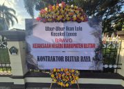 Bongkar Kasus Korupsi, Kejari Kabupaten Blitar Banjir Karangan Bunga