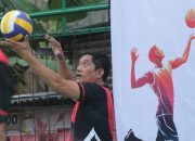 Meriah, Pembukaan Turnamen Voli Pela Gandong-Gribin Cup Ditandai Tumbangnya Tim Koramil