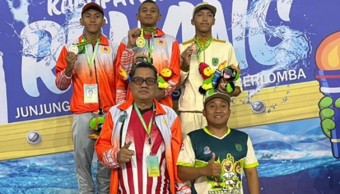 Kontingen Renang Sidoarjo Raup 17 Medali Porprov Jatim IX