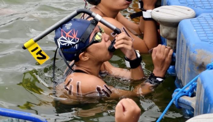 Keren! Finswimming Open Water PORPROV IX Jatim Gunakan Gelang RFID