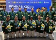 Terbaik! Kontingen Tarung Derajat Jatim Ungguli Tuan Rumah POMNAS