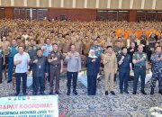 Hadiri Rakor Forkopimda se-Jatim, Wamendagri Sebut Peran Strategis Jaga Stabilitas!