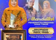 Jatim Sabet Penghargaan Penyerapan Tenaga Kerja dengan Fiskal Tinggi, Khofifah: Semoga Pengangguran Menurun!