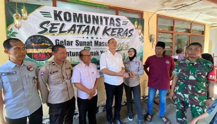 Tebar Kebahagiaan,  Komunitas Selatan Keras Gelar Sunatan Massal