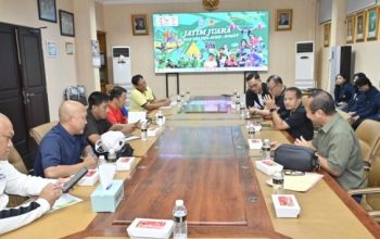 Mahasiswa Unesa Magang di Puslatda, KONI Jatim Buka Kesempatan Belajar dari Dunia Olahraga Prestasi