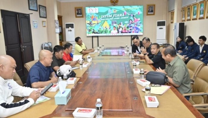 Mahasiswa Unesa Magang di Puslatda, KONI Jatim Buka Kesempatan Belajar dari Dunia Olahraga Prestasi