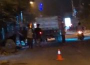 Diduga Terkait Pencurian Kabel Telkom, Truk Oranye Terekam di Ujungpangkah