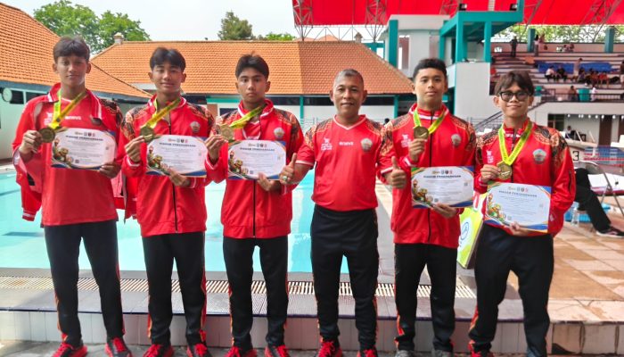 Hari Pertama, Perenang Bangkalan Panen Emas Popda XV Jatim 2026